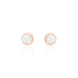 Damen Ohrstecker Roségold 375 Zirkonia Darina - Ohrstecker Damen | OROVIVO
