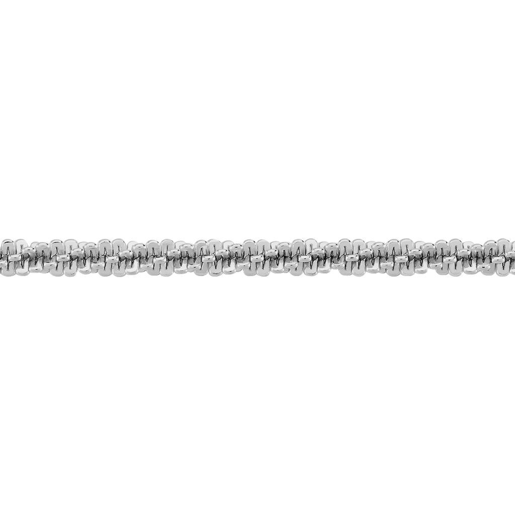 Damen Kordelkette Silber 925 Diamantiert - Halsketten Damen | OROVIVO