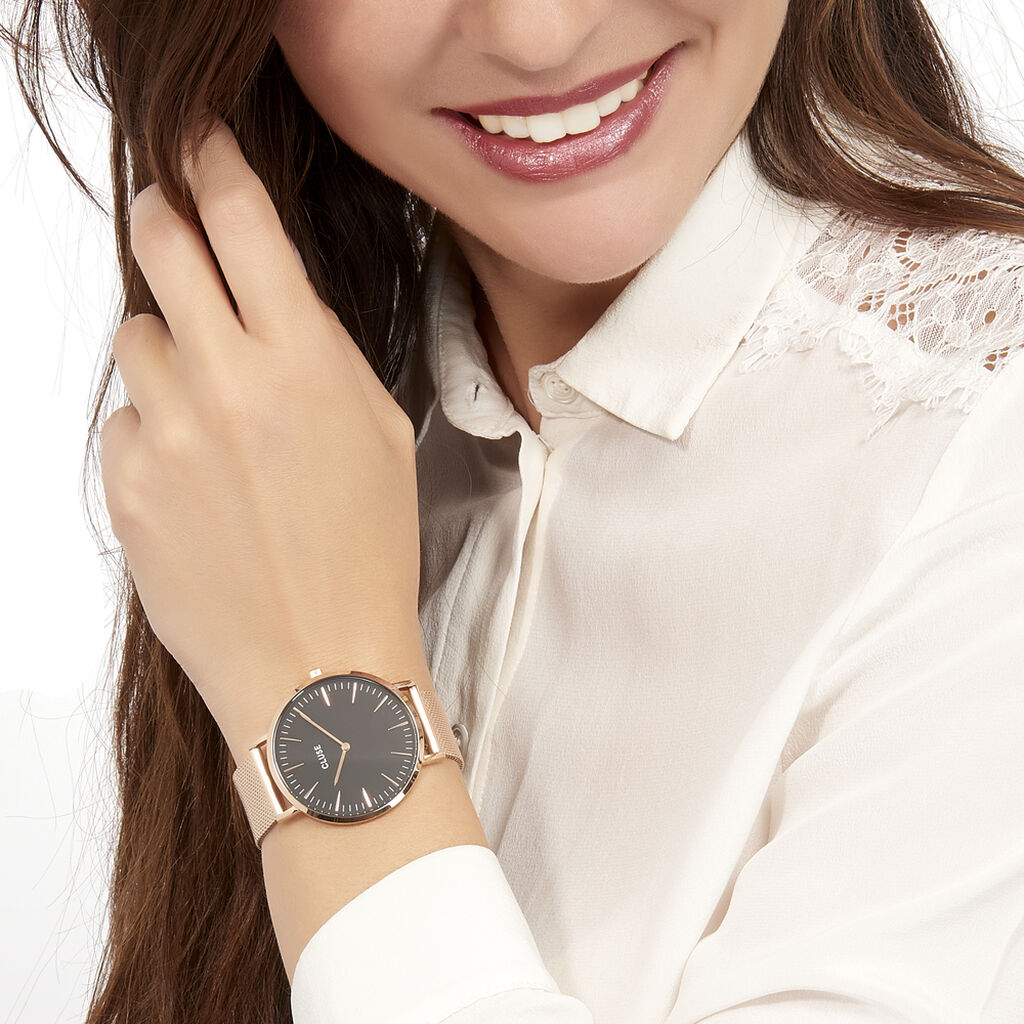 Montre Cluse Boho Chic Noir - Spannringe Damen | OROVIVO