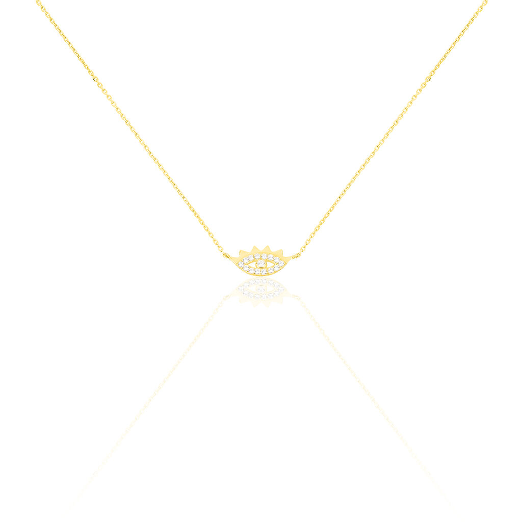 Collier Or Jaune Anahide - Spannringe Damen | OROVIVO