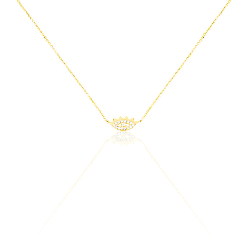 Collier Or Jaune Anahide - Spannringe Damen | OROVIVO