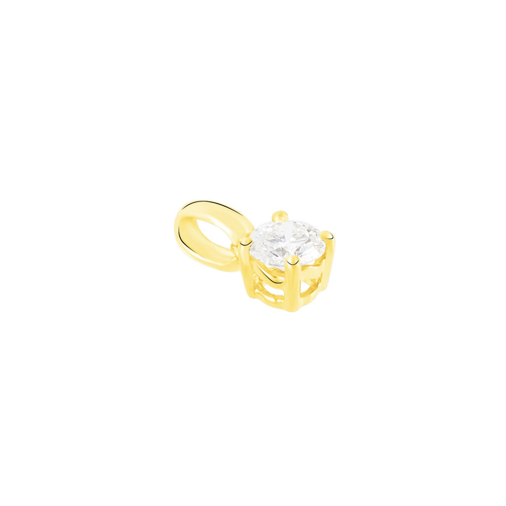 Pendentif Victoria Or Jaune Diamant - Spannringe Damen | OROVIVO