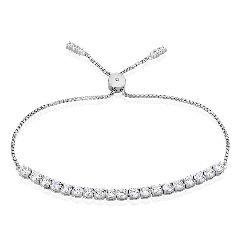 BRACY Damen Armband Silber Silber 925 Zirkonia Wei&szlig; 5,51 ct - Armb&auml;nder Damen | OROVIVO