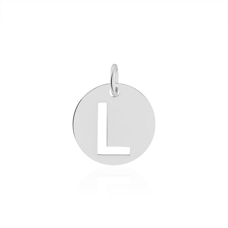 Pendentif Argent Elio Pastille Lettre L - Spannringe Familie | OROVIVO