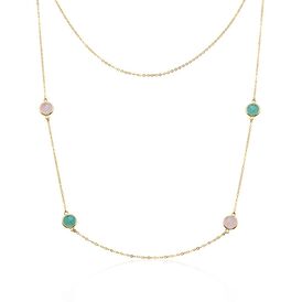 Damen Collier Silber 925 Zirkonia Rose Zoi - Ketten mit Stein Damen | OROVIVO