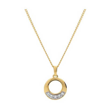 Damen Halskette Messing Gold 750 plattiert  - Halsketten Damen | OROVIVO