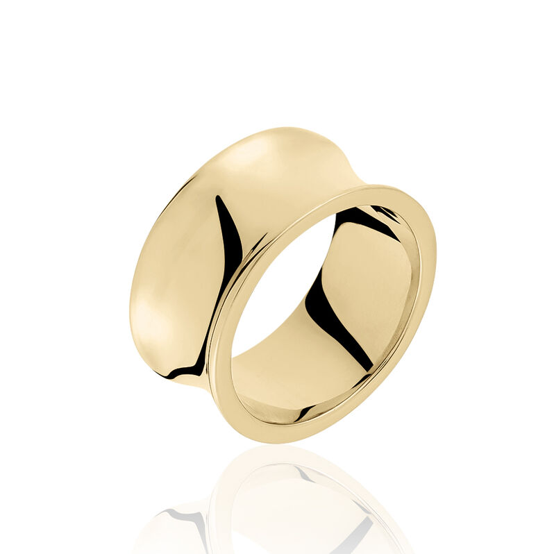 Bague Ouiem Plaque Or Jaune - Spannringe Damen | OROVIVO