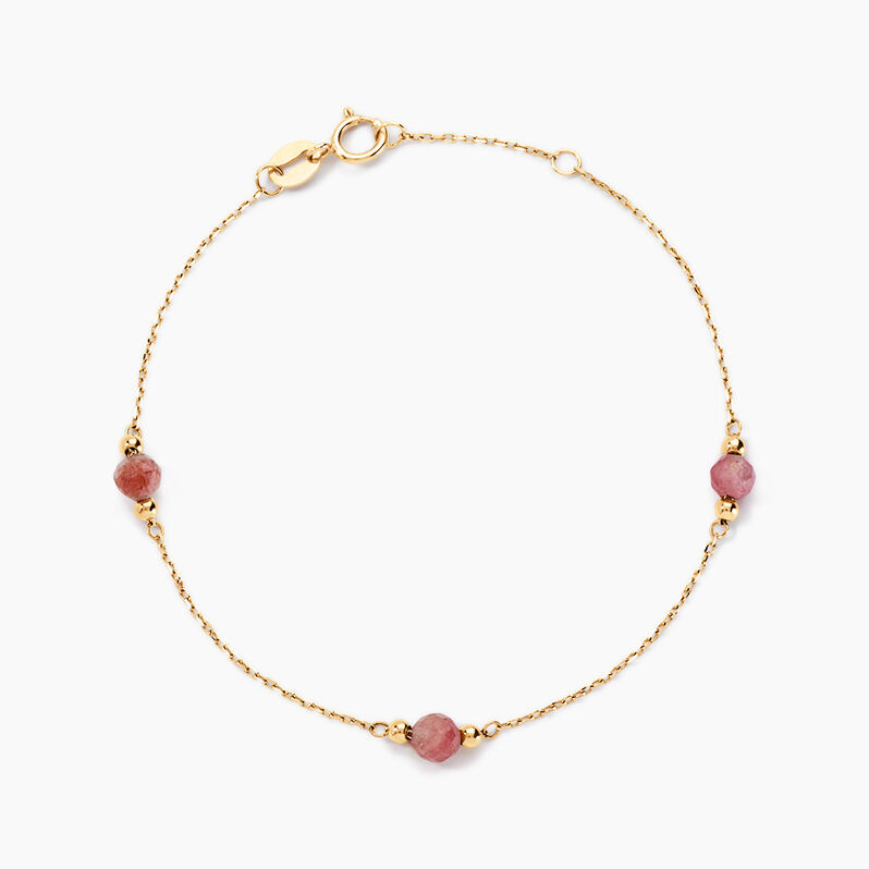 Bracelet Billy Or Jaune Tourmaline - Spannringe Damen | OROVIVO
