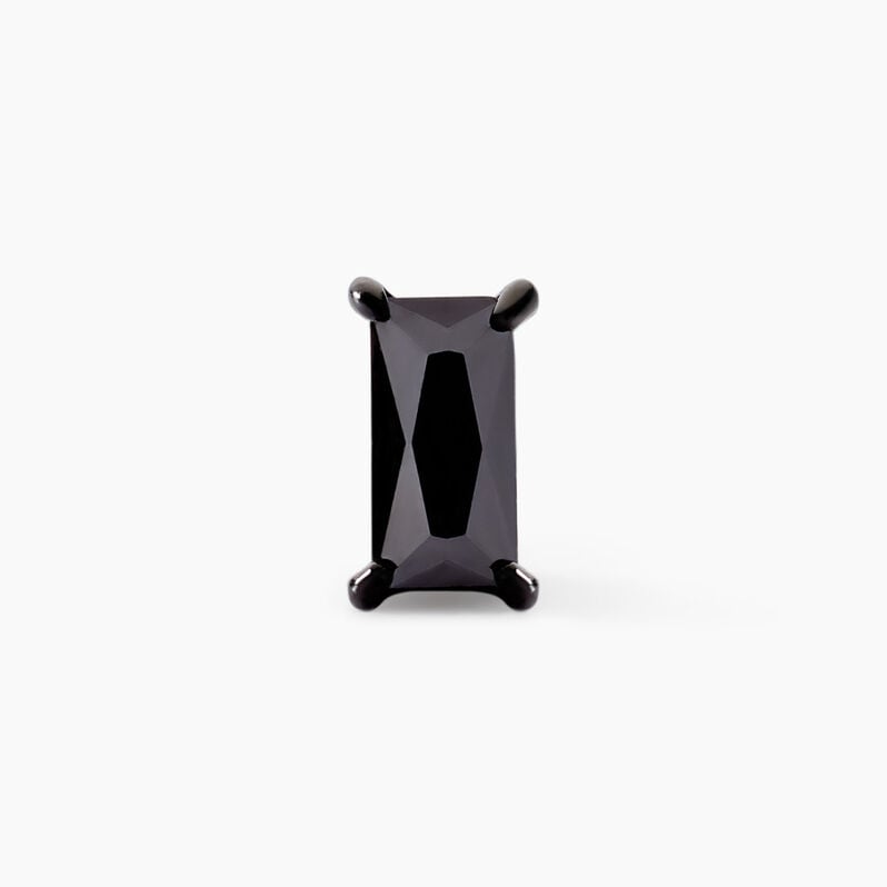 Piercing Oruro Acier Noir Oxyde De Zirconium - Spannringe Herren | OROVIVO