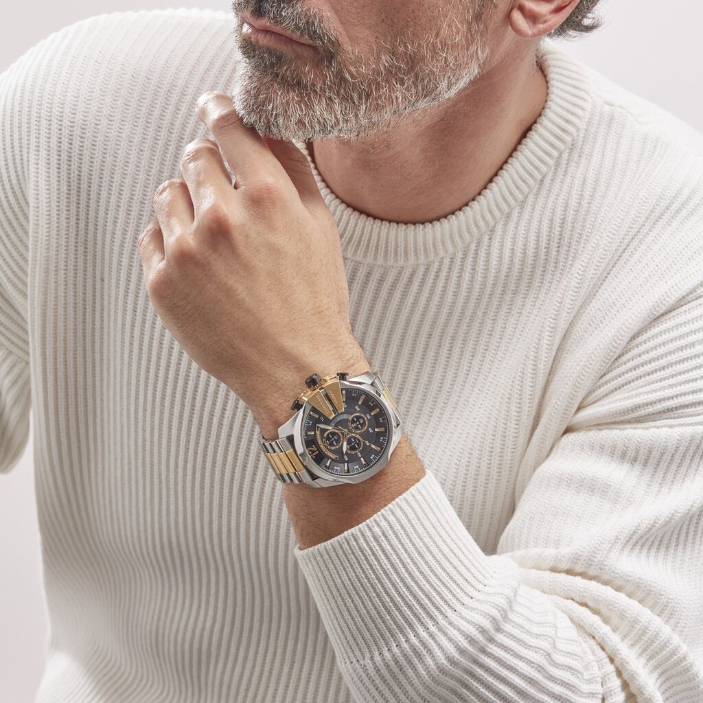 DIESEL Herrenuhr MEGA CHIEF Quarz DZ4581 - Armbanduhren Herren | OROVIVO