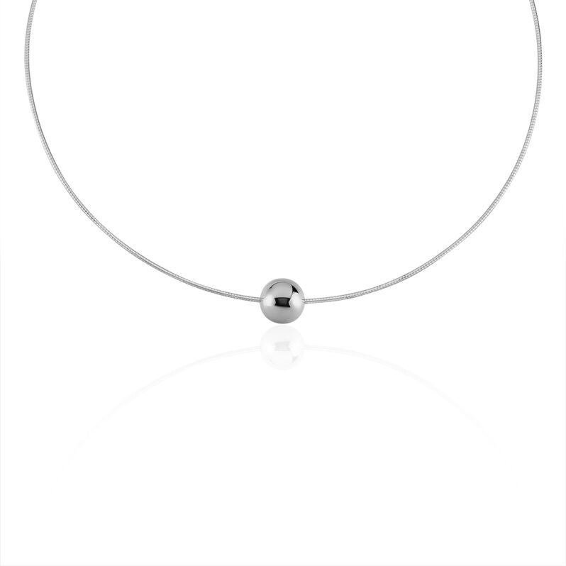 Collier Odette Acier Blanc - Spannringe Damen | OROVIVO