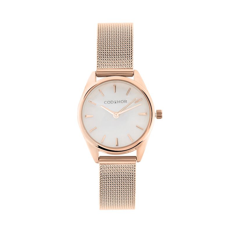 Montre Codhor Aly Nacré Rose - Spannringe Damen | OROVIVO
