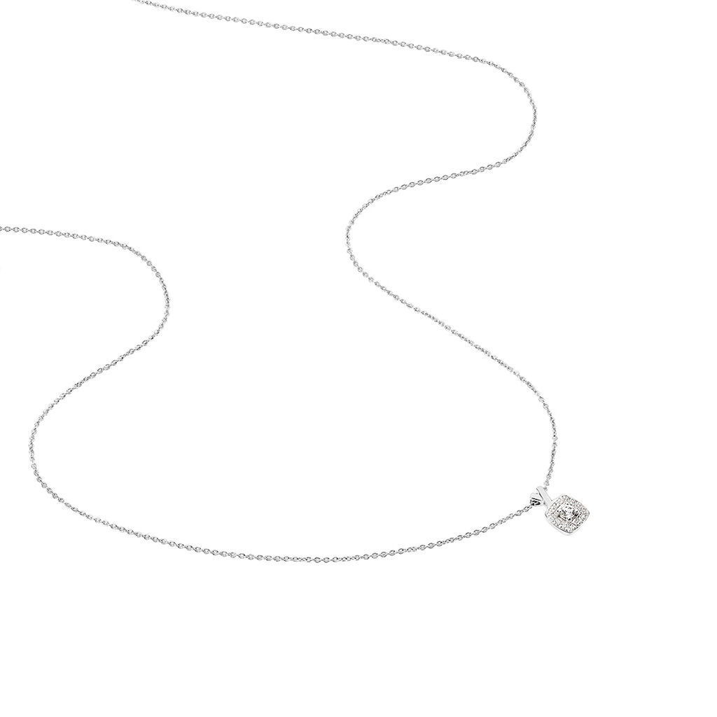 Collier Or Weiss Abani Forme Carree - Spannringe Damen | OROVIVO