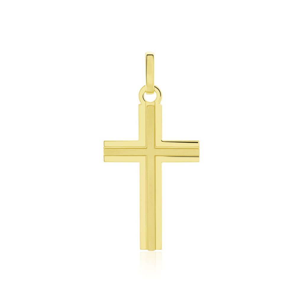 Kreuz Anhänger Gold 375 Milka - Schmuckanhänger Unisex | OROVIVO