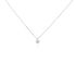 Monopoli Damen Collier Wei&szlig;gold 750 (18 Karat) Diamant Wei&szlig; 0,52 ct
