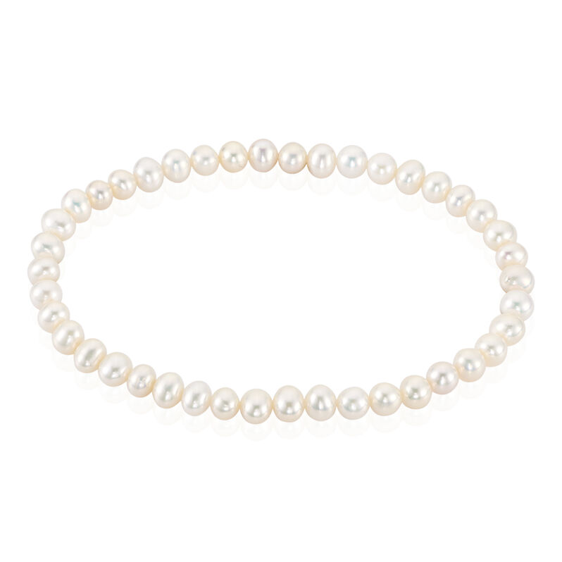 MARYLIN Damen Armband Silber 925 Zuchtperle Perlmutt - Armb&auml;nder Damen | OROVIVO