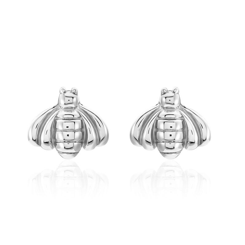 Boucles D'oreilles Argent Rhodie - Spannringe Damen | OROVIVO