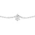MONOPOLI Damen Collier Wei&szlig;gold 585 (14 Karat) Diamant Wei&szlig; 0,060 ct