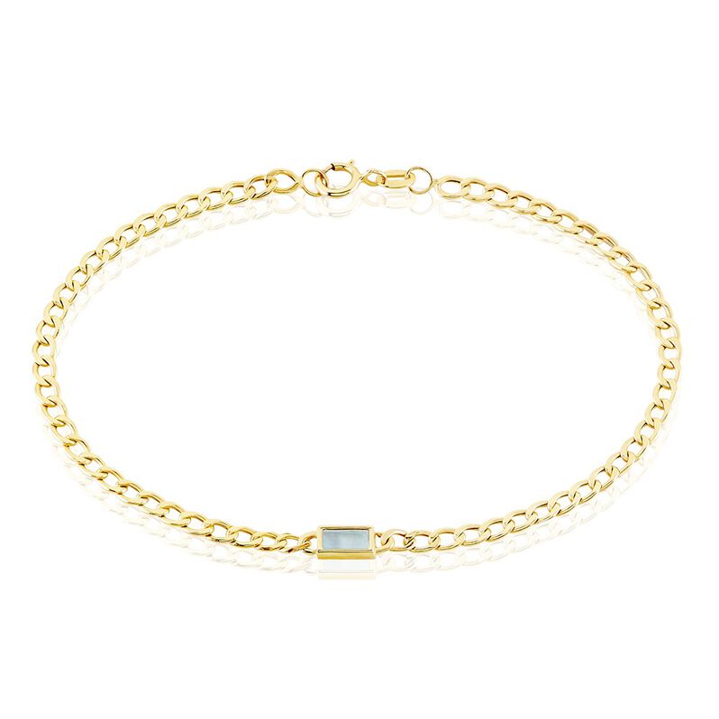 Bracelet Spyros Or Jaune Topaze - Spannringe Damen | OROVIVO