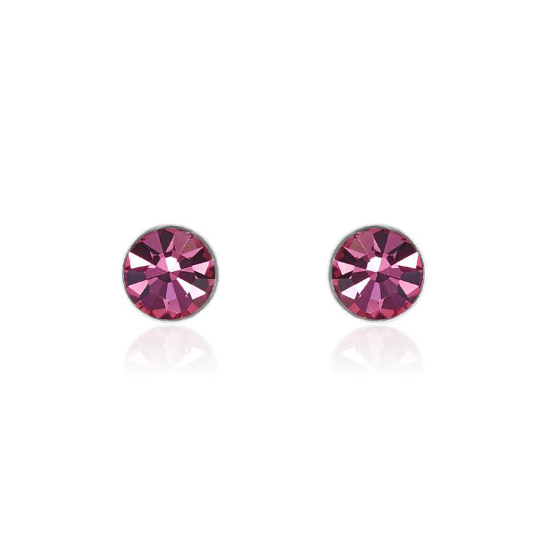 Damen Ohrstecker Silber 925 Rose - Ohrstecker Damen | OROVIVO