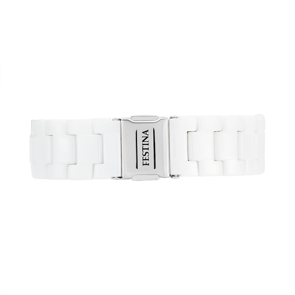 Montre Festina Ceramic Blanc - Spannringe Herren | OROVIVO