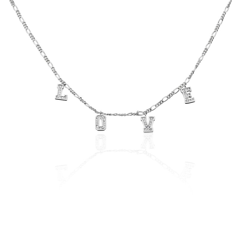 Collier Argent Weiss Cecilien  Oxyde - Spannringe Damen | OROVIVO