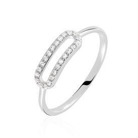 Damenring Silber 925 Zirkonia - Ringe mit Stein Damen | OROVIVO