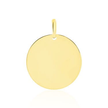 SIRONA Damen Anh&auml;nger Gold 375 (9 Karat) Kreis