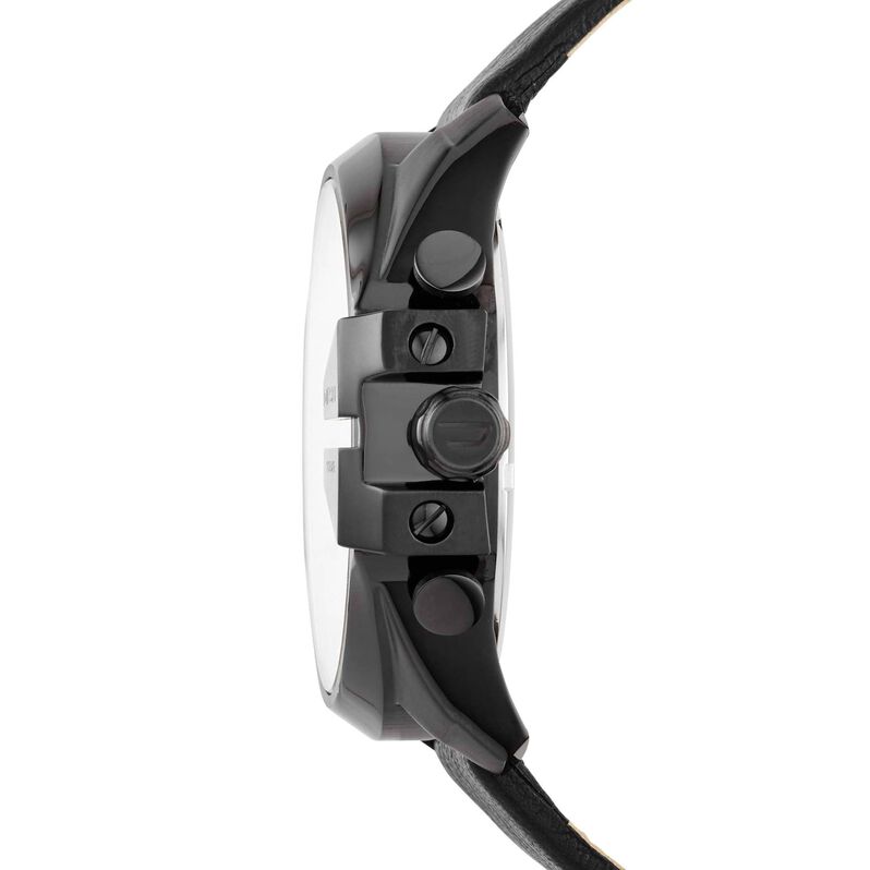 Orologio Cronografo Uomo Diesel Mega Chief quadrante nero DZ4323 - Spannringe Herren | OROVIVO