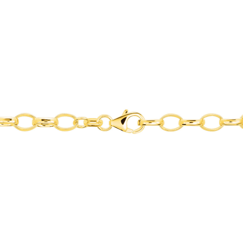 Damenarmband Erbskette Silber 925 Vergoldet  -  Damen | OROVIVO
