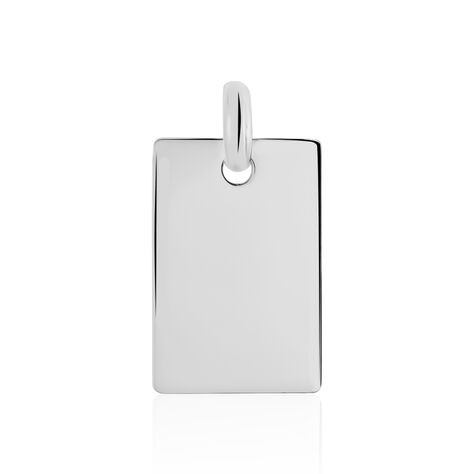 Kettenanhänger Mit Gravur Silber 925 Rhodiniert Marius - Schmuckanhänger Unisex | OROVIVO