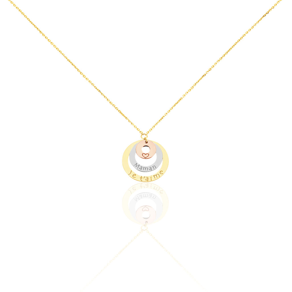 Collier Domini Or Tricolore - Spannringe Damen | OROVIVO