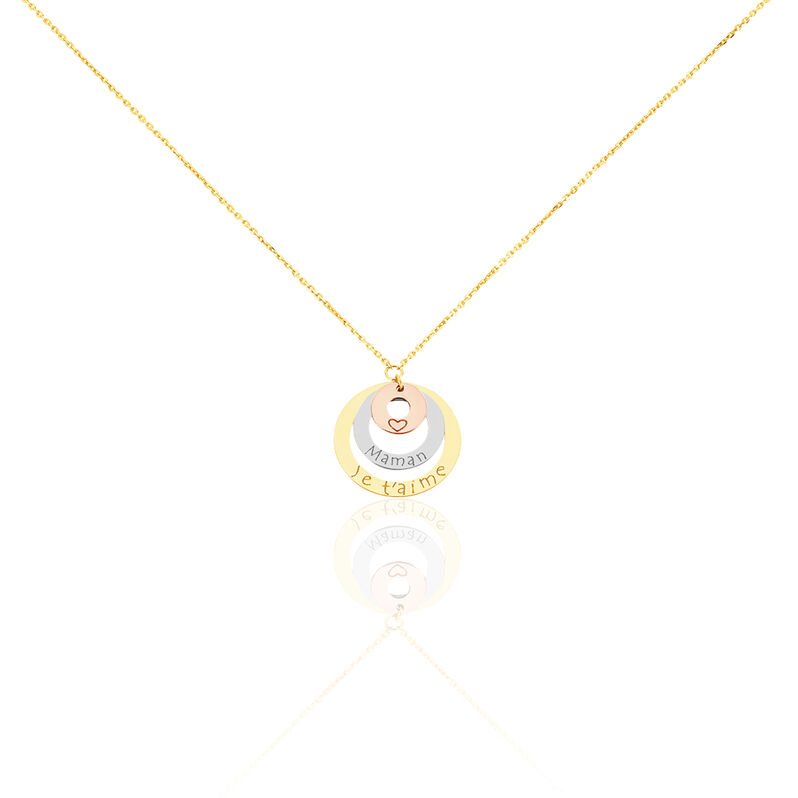 Collier Domini Or Tricolore - Spannringe Damen | OROVIVO
