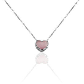 Damen Halskette Silber 925 Katzenauge - Herzketten Damen | OROVIVO