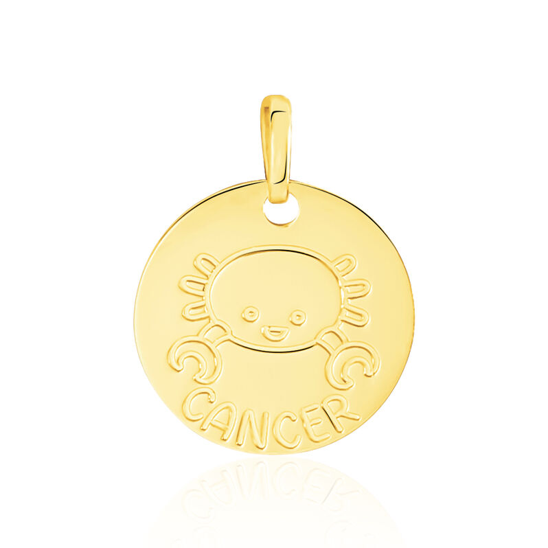 Pendentif Or Jaune Zodiaque Signe Cancer - Spannringe Kinder | OROVIVO