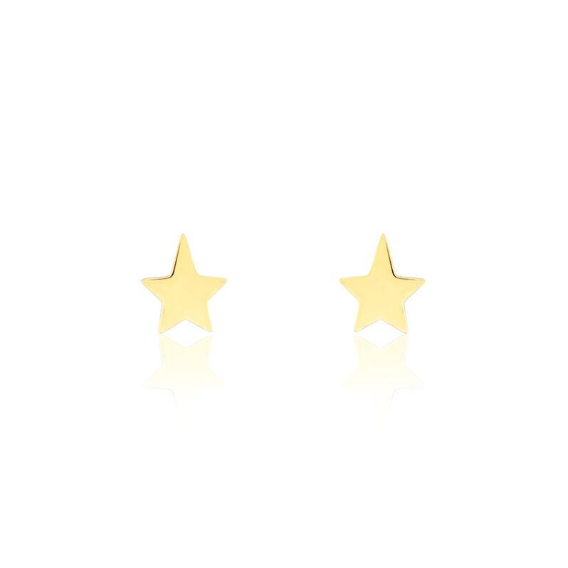 Damen Ohrstecker Gold 375 Stern - Ohrstecker Damen | OROVIVO