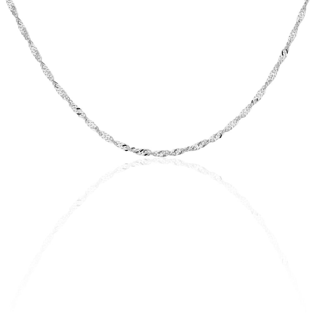 SINGAPUR S 6 Damen Kette Silber 925, Kette ohne Stein