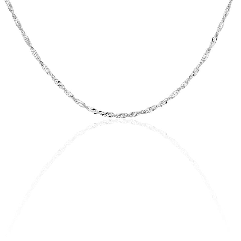 SINGAPUR S 6 Damen Kette Silber 925 - Halsketten Damen | OROVIVO