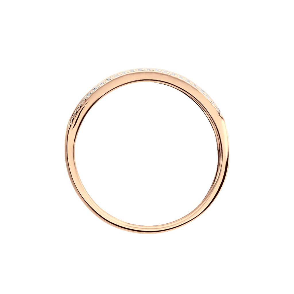 Bague Eugenie Or Rose Diamant - Spannringe Damen | OROVIVO