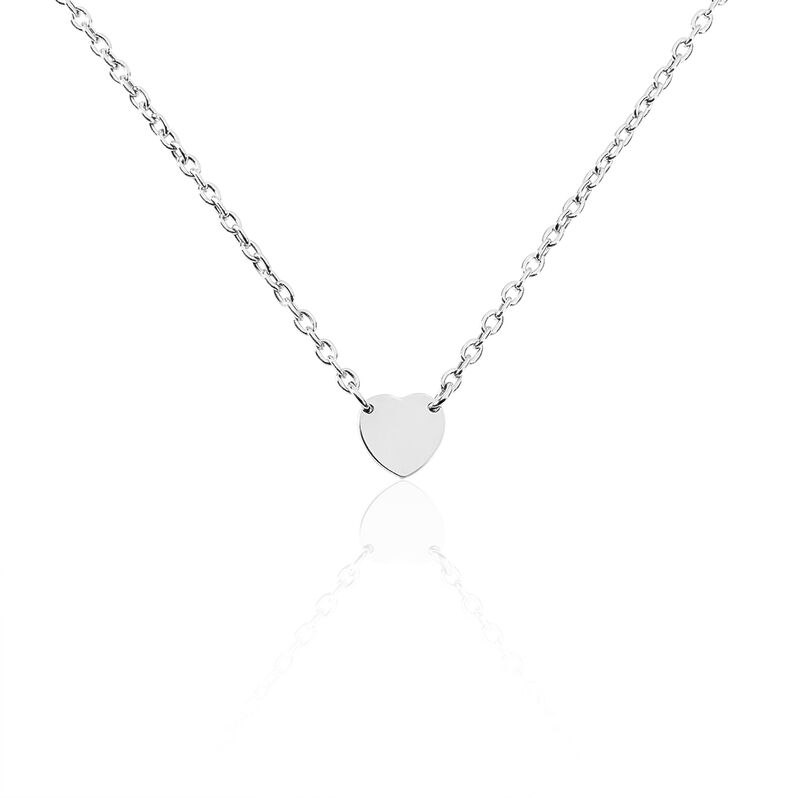 Collier Argent Polina Cœur Maillons - Spannringe Damen | OROVIVO