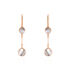 Damen Ohrhänger Lang Silber 925 Rosé Vergoldet - Ohrhänger Damen | OROVIVO