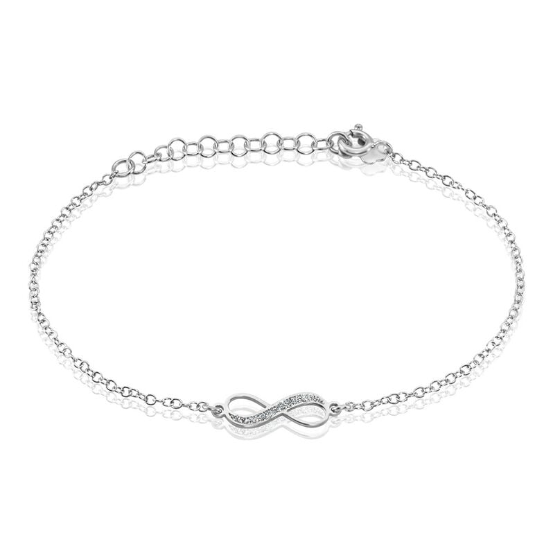 Bracelet Zelma Argent Weiss - Spannringe Damen | OROVIVO