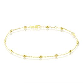 Damen Fußkettchen Silber 925 Gold vergoldet Perlen - Fussketten Damen | OROVIVO