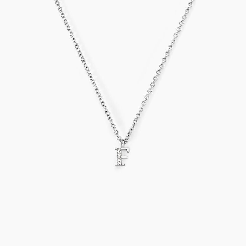 Collier Neruda Argent Weiss Oxyde De Zirconium - Spannringe Damen | OROVIVO