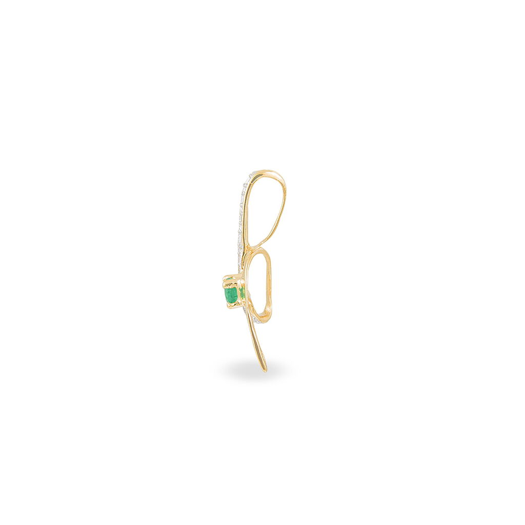 Pendentif Kirsten Or Jaune Agate - Spannringe Damen | OROVIVO