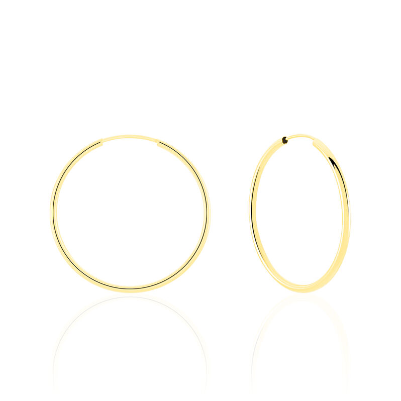 SMILLA FLEXIBEL 1 Damen Creolen Gold 375 (9 Karat) B 1,2 mm - Creolen Damen | OROVIVO