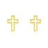 Damen Ohrstecker Gold 375 Kreuz - Ohrstecker Damen | OROVIVO