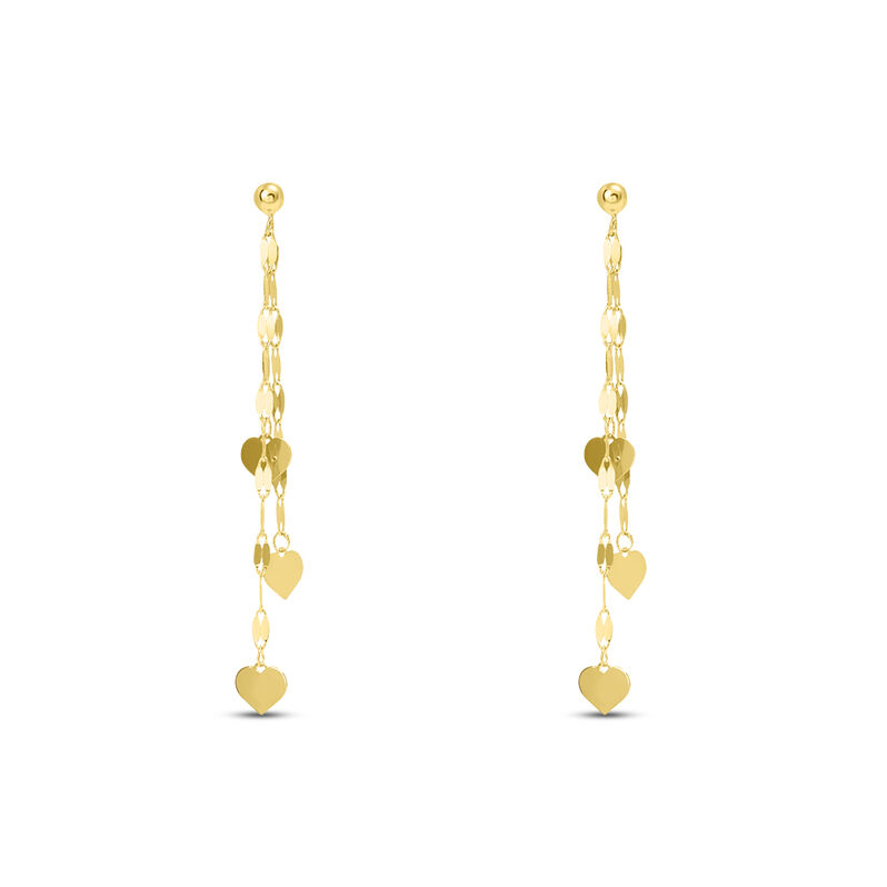 Orecchini Pendenti Beverly Oro Giallo - Spannringe Damen | OROVIVO
