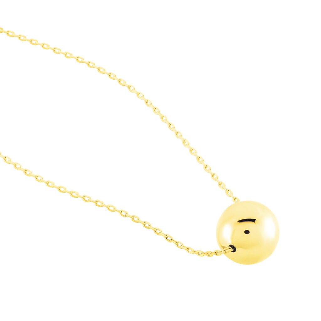 MARY Damen Collier Gold 375 (9 Karat) Ball