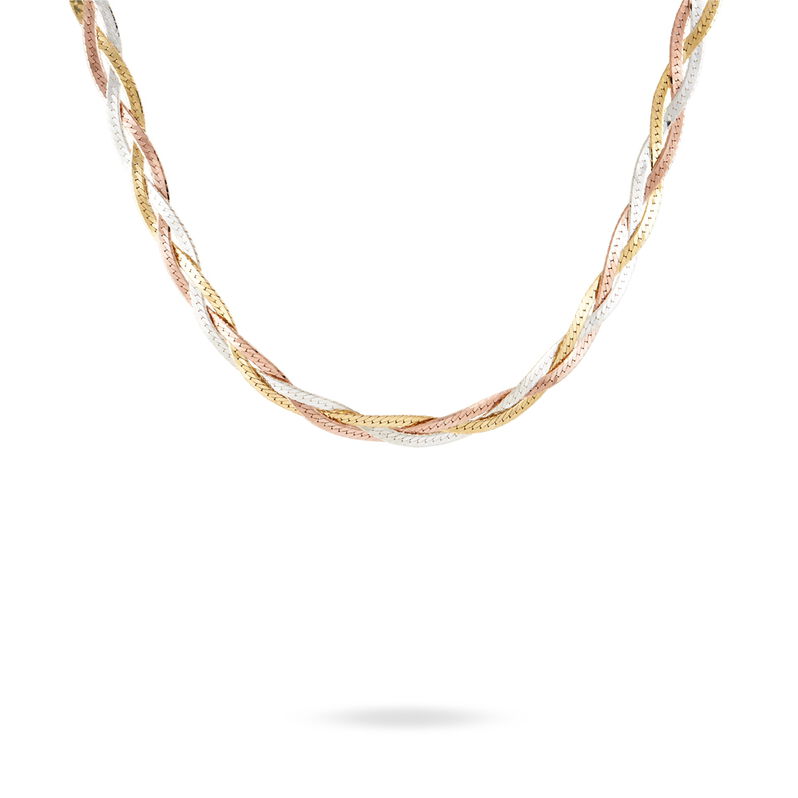 Collier Argent Blanc - Spannringe Damen | OROVIVO